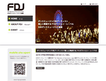 Tablet Screenshot of f-dj.org